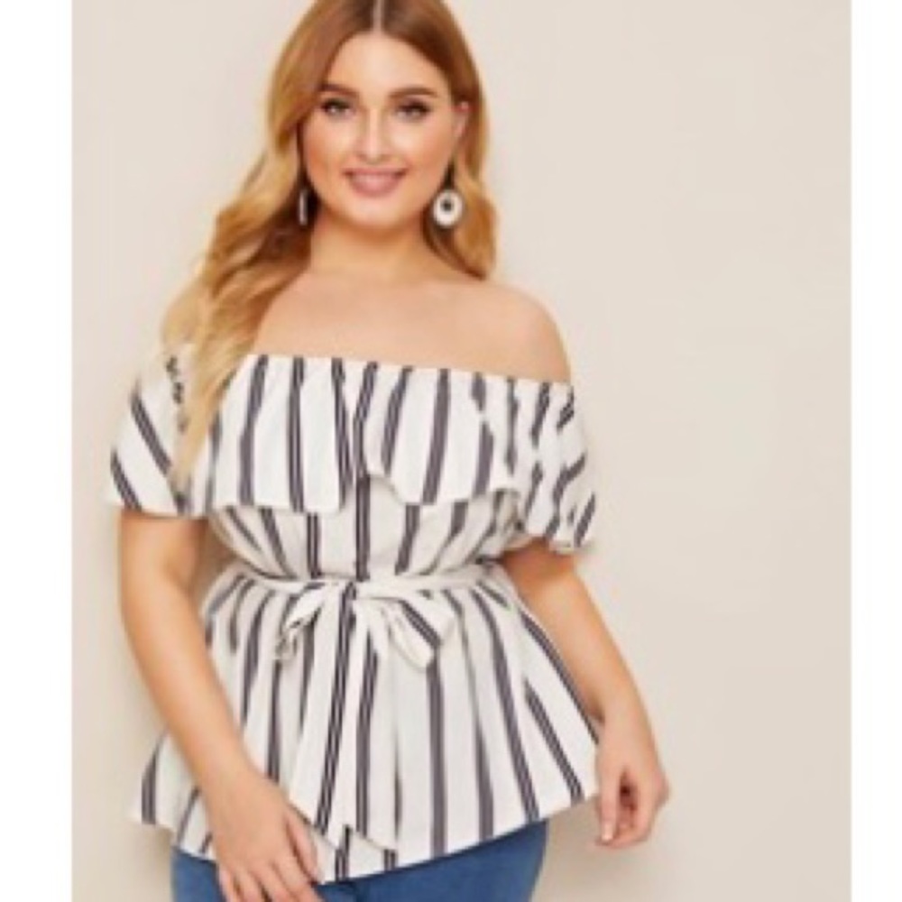 SHEIN - striped blouse